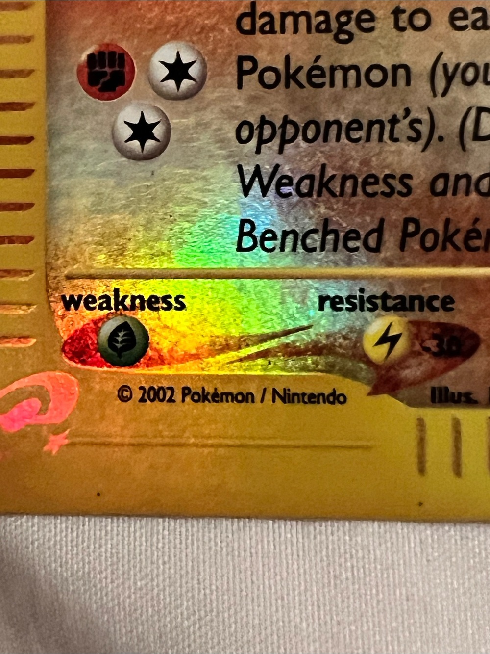 2002 RARE Dugtrio Reverse Holo Pokemon Card Expedition Base 10/165 - Picture 8 of 10